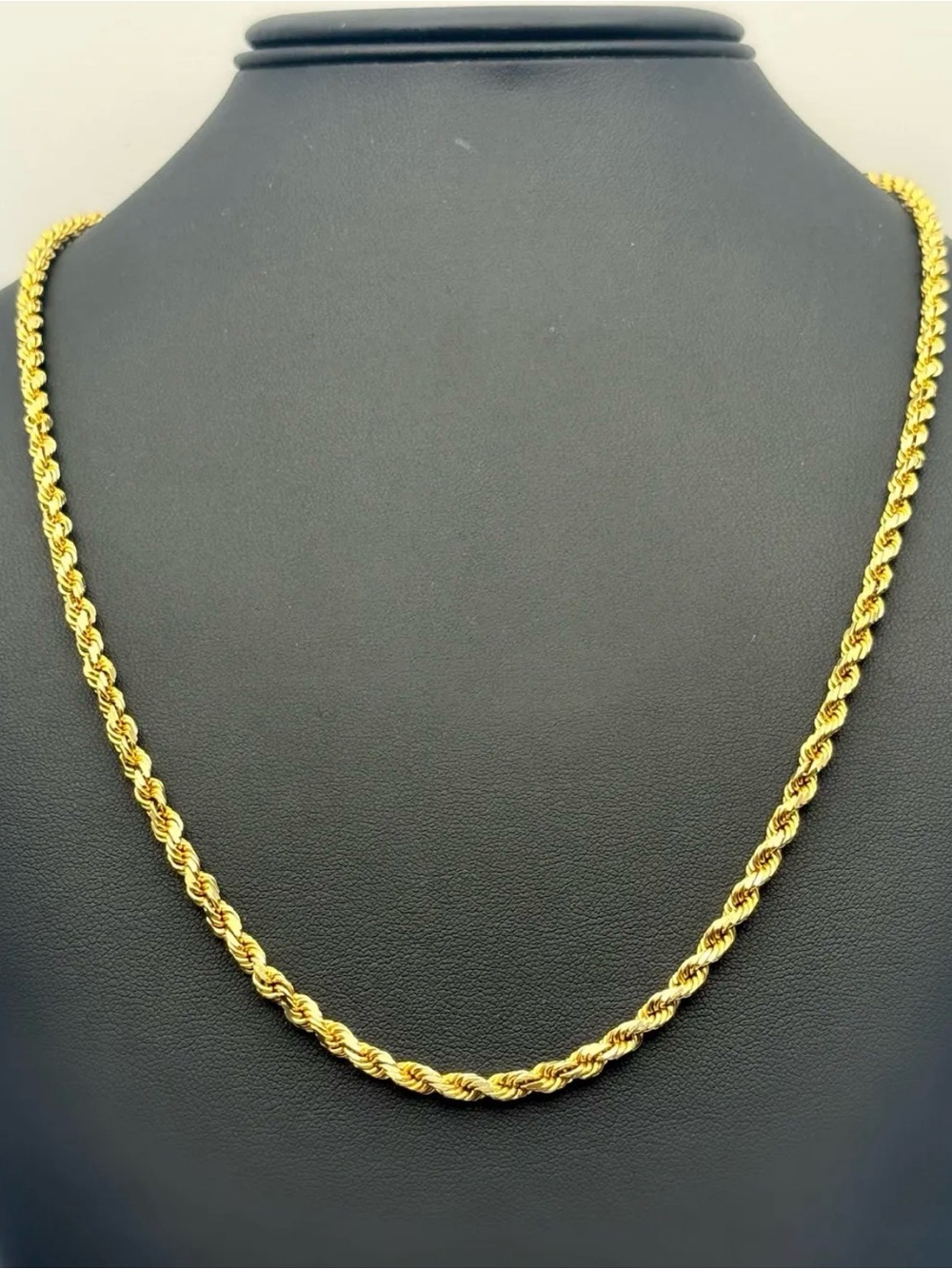 Classic Gold Rope Chain Necklace - Women Jewelry